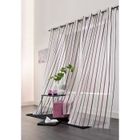  Rideau Rubans 150x280 Rouge