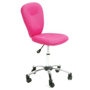 chaise de bureau rose pas cher