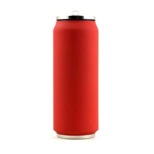 YOKO DESIGN Canette isotherme 500 ml soft rouge