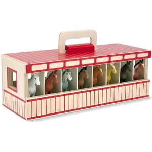 MELISSA & DOUG Étable Pour Chevaux De Spectacle