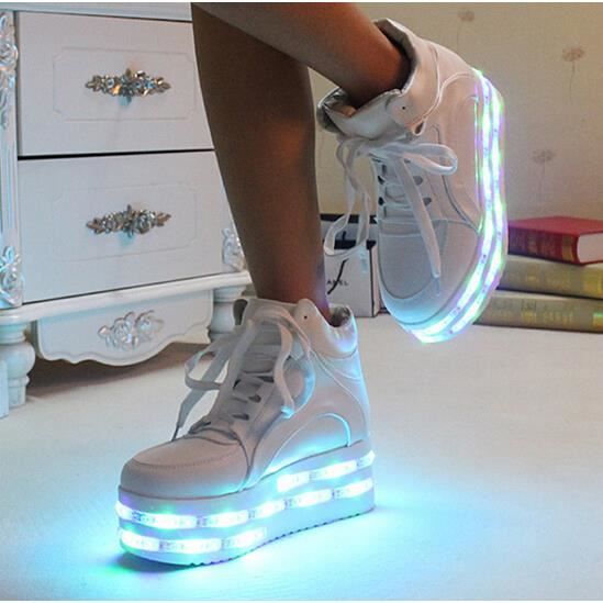 Chaussures led usb