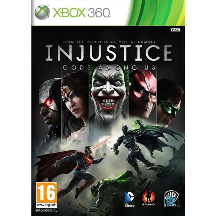 INJUSTICE / Jeu console XBOX 360 - Achat / Vente jeux xbox 360
