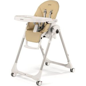 PEG PEREGO Chaise Haute Zéro3 - Coloris Beige