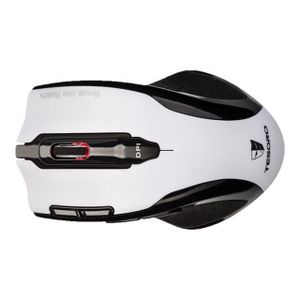 Tesoro Souris Gamer Shrike H2L Rubber Blanc capteur laser 5600 dpi