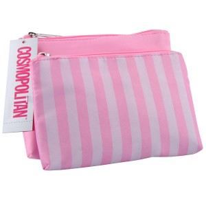 Cosmopolitan 2 Pieces Cosmetic Bag Set