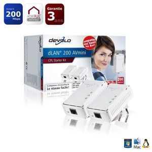 COURANT PORTEUR - CPL Devolo dLan 200 AV Mini COURANT PORTEUR - CPL Devolo dLan 200 AV Mini