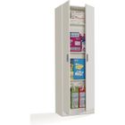 MEUBLE ETAGERE MULTIUSOS 2P - armoire rangement 2 portes