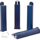 STRUCTURE DE LIT 4 Pieds de lit Hauteur 22cm bleus polypropylène