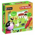 UNIVERS MINIATURE COMPLET Nathan Les Animaux de la ferme