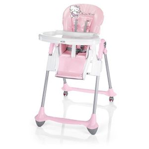 CHAISE HAUTE HELLO KITTY Chaise réglable CONVIVIO Rose CHAISE HAUTE HELLO KITTY Chaise réglable CONVIVIO Rose