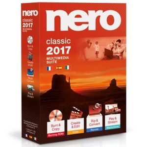 Logiciel Nero 2017 Classic
