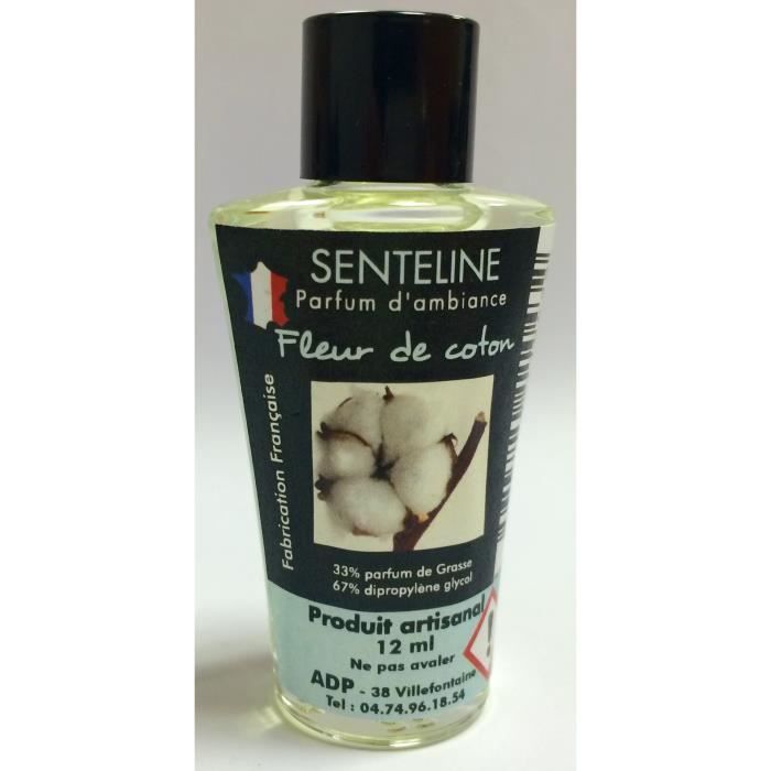 Parfum d'ambiance FLEURS DE COTON 12ml - Achat / Vente parfum à brûler
