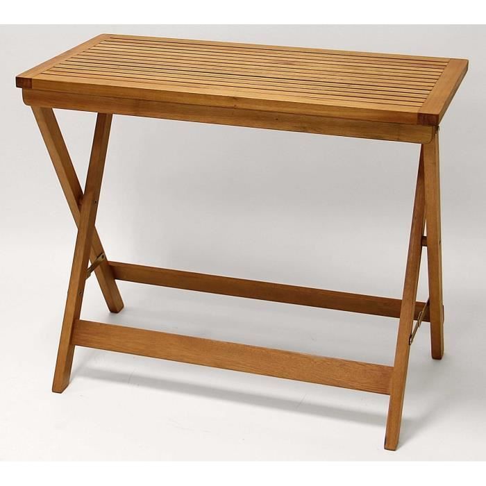 Desserte bois pliante 90 x 45 cm Achat / Vente chariot support