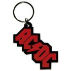 PORTE CLES AC/DC - Porte-clés PVC Logo