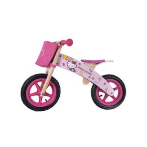 PORTEUR Vélo sans pedale en bois Hello Kitty PORTEUR Vélo sans pedale en bois Hello Kitty