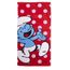 SERVIETTE DE BAIN - DRAP DE BAIN  LES SCHTROUMPFS - Serviette de bain dotz
