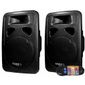 ENCEINTE ET RETOUR Enceinte amplifiée + enceinte passive 600 W