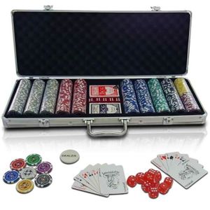 Mallette ultimate poker chips 500
