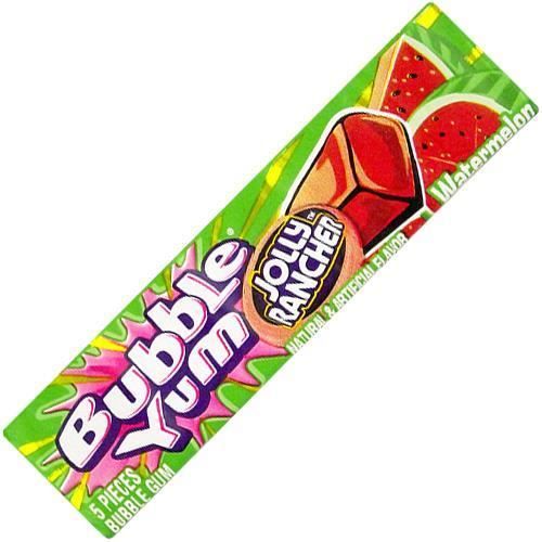 Bubble Yum Jolly Rancher Watermelon 5 piece[Import US] Achat / Vente