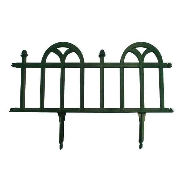 Bordures de jardin set 4 pièces ART DECO VERT Achat / Vente bordure