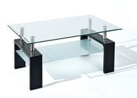 TABLE BASSE Table basse noir DANA