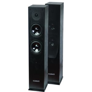 MADISON MAD-65 Paire d'enceintes Hi-fi ? 2 voies 120W Noires