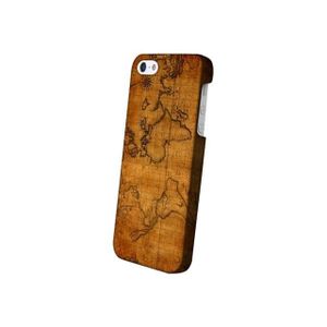 I-PAINT Coque iPhone 5/5S/SE - Carte