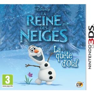 La Reine des Neiges : La Qu?te d'Olaf Jeu 3DS