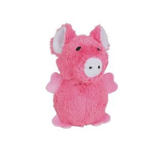 NOBBY Jouet pour chien peluche avec balles cochon rose 18cm