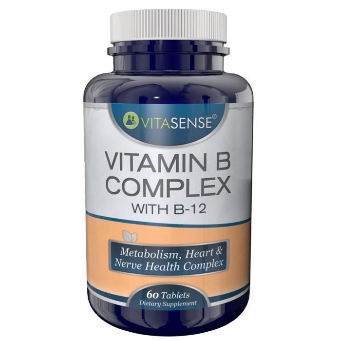 VitaSense Complexe B + Vitamine B12 Complexe  Achat / Vente