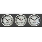 HORLOGE Horloge Triple Villes Ø15cm