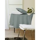 NAPPE DE TABLE Nappe ronde "ALIX" 180cm grise