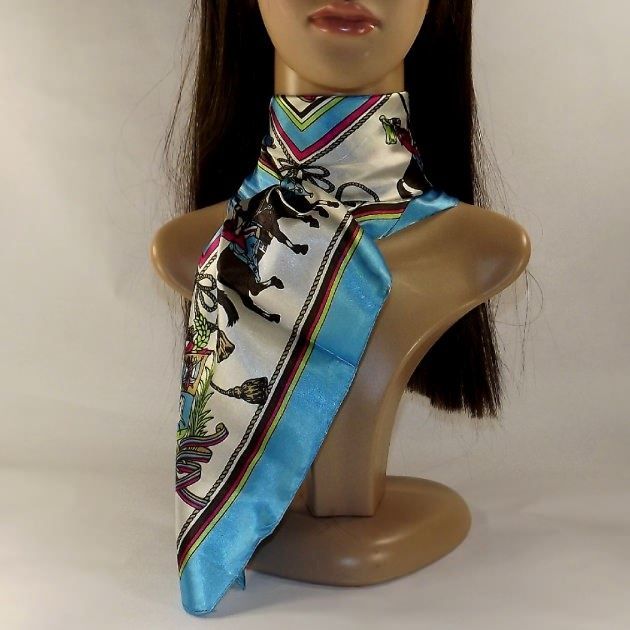 Foulard carré de soie - Echarpe/foulard