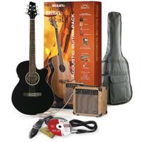 INSTRUMENTS A CORDES Sw206-bk P3 Eu - Guitare Electro Acoustique - Pack
