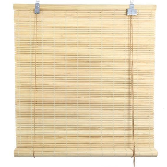 Store enrouleur à lattes (60 x H130 cm) Bambou Nat Achat