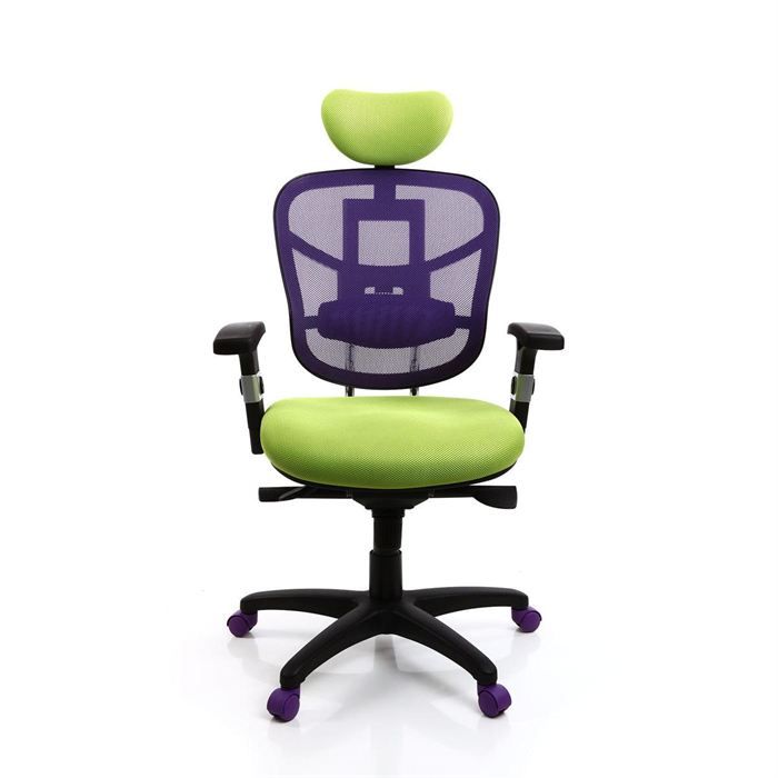 Fauteuil de bureau ergonomique anis et violet  Achat / Vente chaise de