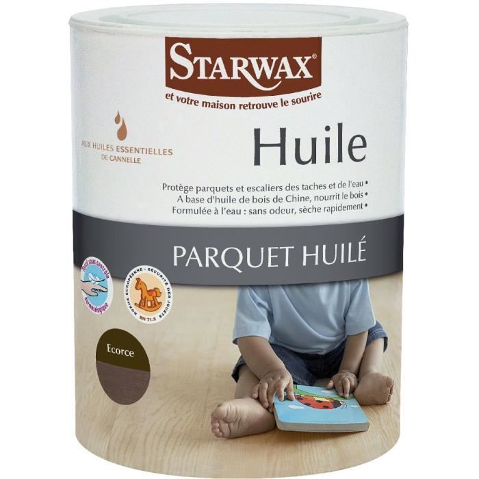 Huile parquet Starwax Ecorce Boîte 750 ml