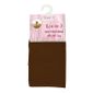 SERVIETTE DE TABLE  Lot de 3 serviettes de table "ALIX" chocolat