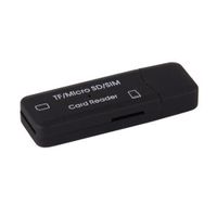 LECTEUR CARTE MÉMOIRE Mini Lecteur USB pour Carte Sim et Carte MicroSD