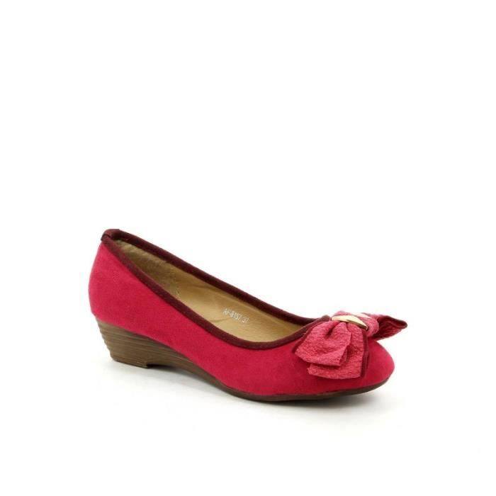 chaussure rose fushia femme