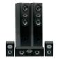 HOME CINEMA ELTAX - Enceintes HIFI Experience 5.0 Noir