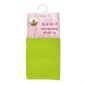 SERVIETTE DE TABLE  Lot de 3 serviettes de table "ALIX" anis