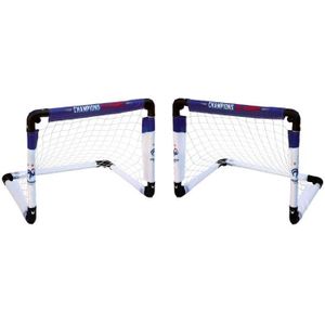 2 Minis Buts Cages Football Pliable FFF Equipe de France FTL