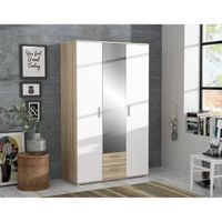 FINLANDEK Armoire SELKEÄ 120cm blanc chêne FINLANDEK Armoire SELKEÄ 120cm blanc chêne