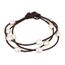 SAUTOIR ET COLLIER NACRE DE PERLE Collier Femme