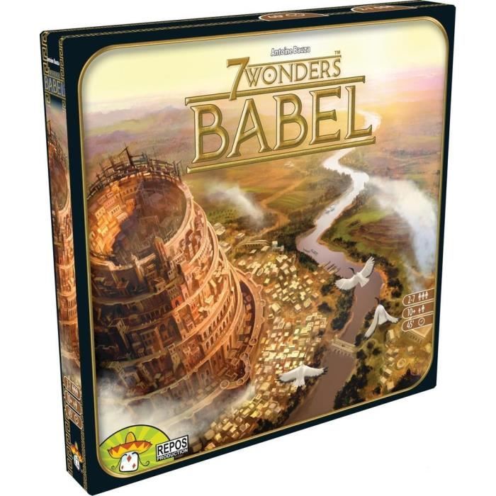 7 Wonders Extension Babel Version française Achat / Vente jeu société plateau Cdiscount