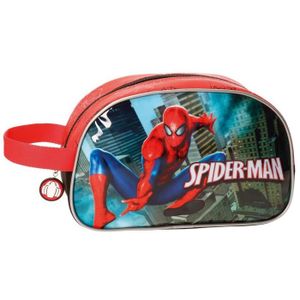 MARVEL SPIDERMAN CITY Vanity Case Souple 26cm Rouge Enfant Garçon