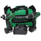 PACK DE MACHINES OUTIL HITACHI Perceuse visseuse + visseuse 10.8V Li-ion