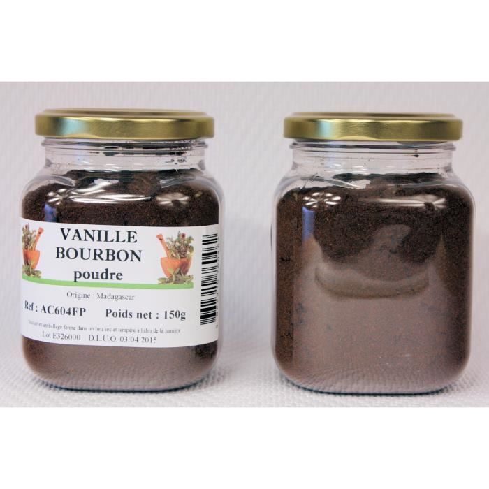 Vanille bourbon en poudre en pot PET 390ml de 1… - Achat Vanille bourbon en poudre en pot PET 390ml de 1… - Achat