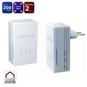Netgear Pack 2 CPL AV 200Mbps